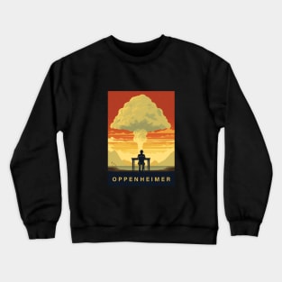 Oppenheimer 2023 Movie Poster Crewneck Sweatshirt